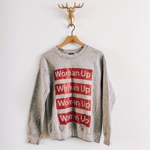 Stuzo Woman Up Sweatshirt Size Small